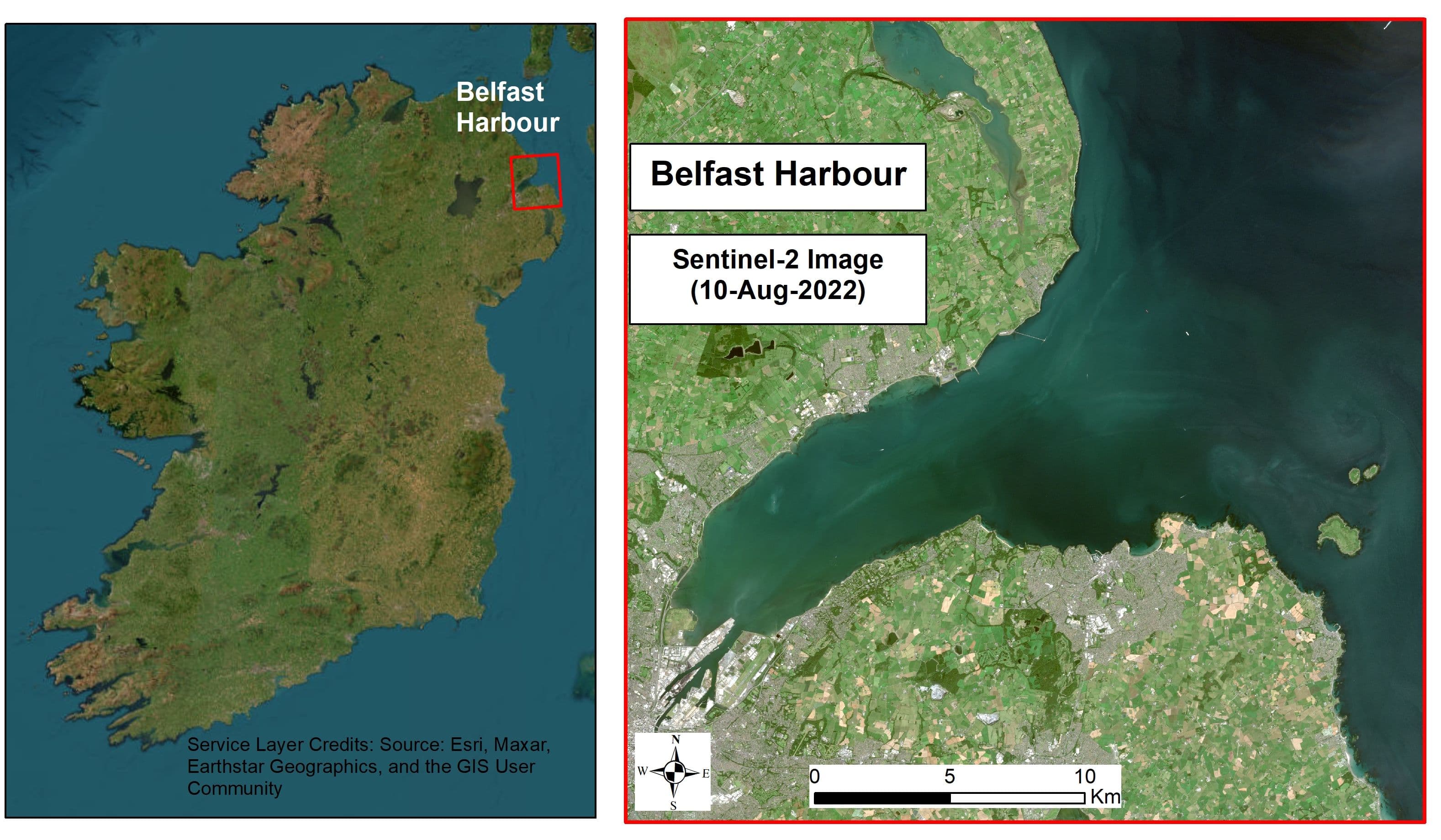 Belfast Harbour Satellite Imagery